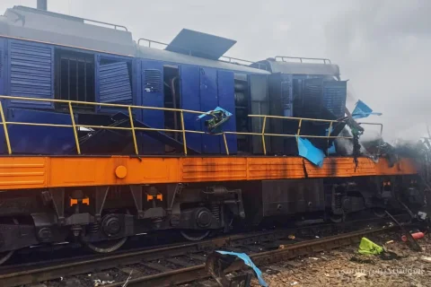 Russische Drohne greift Zug nahe der Grenze zwischen der Ukraine und Polen an
