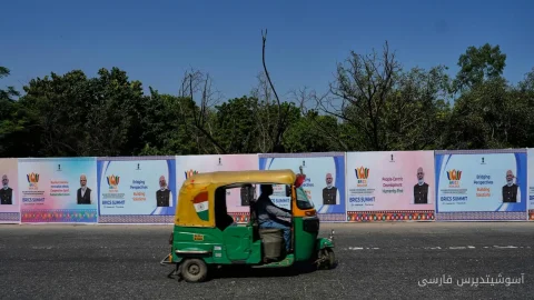 ترافیک وحشتناک در دهلی؛ هند آماده می‌شود برای اجلاس BRICS