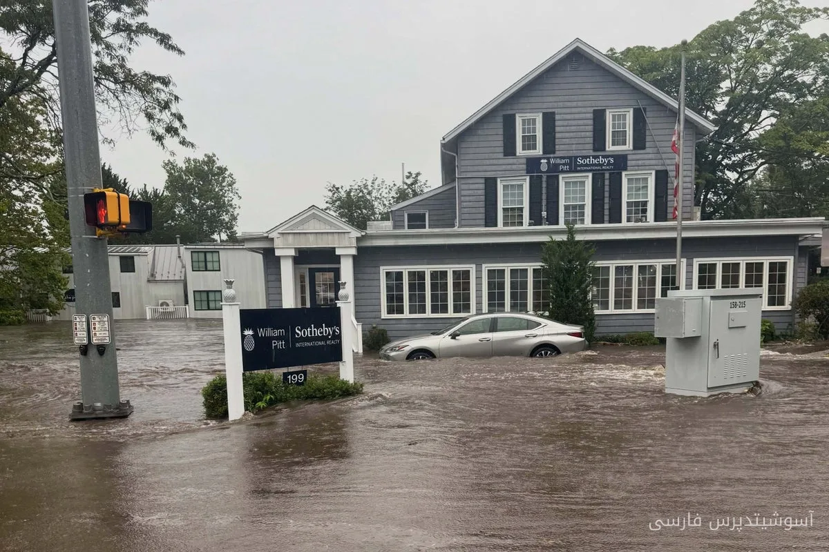 Starker Regen in den Küstenstaaten Connecticut, New York und New Jersey brachte plötzliche Überschwemmungen mit sich