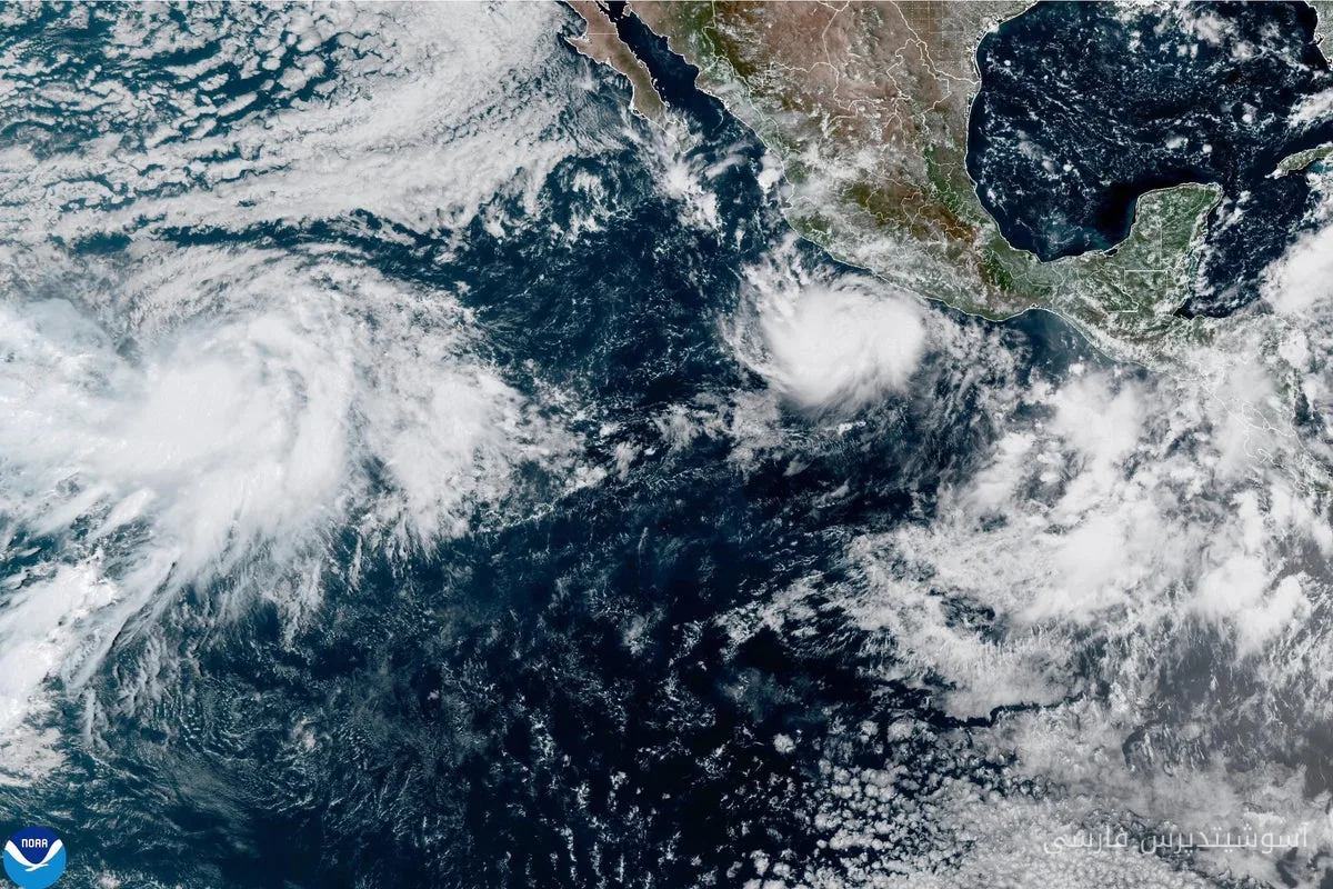 طوفان پولو به دسته ۵ خطرناک در سواحل مکزیک تبدیل شد