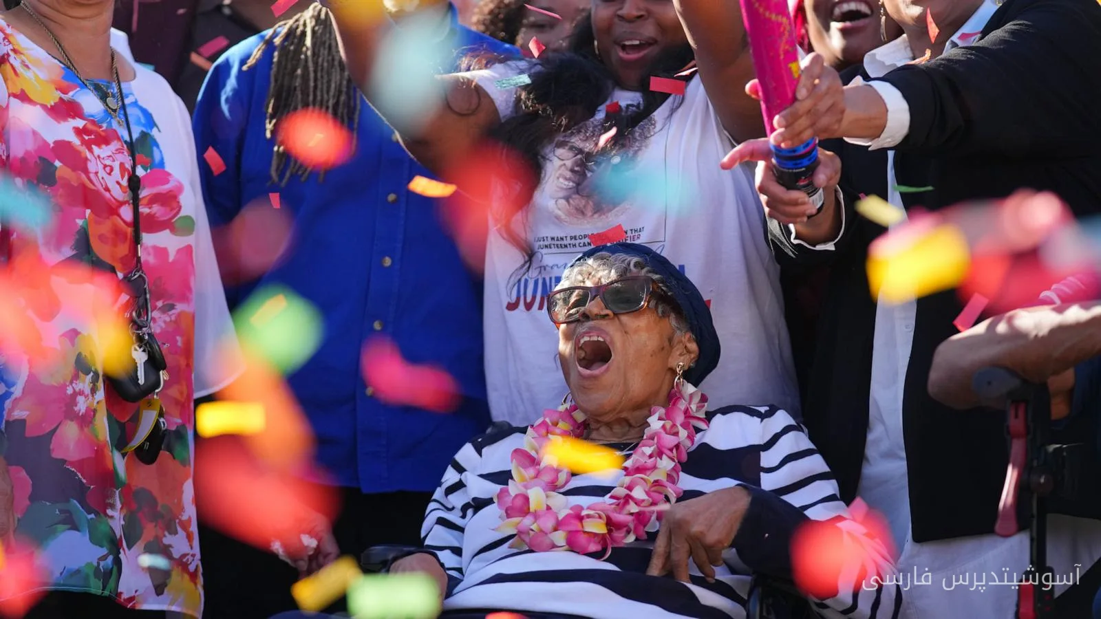Opal Lee آغاز ساخت موزهٔ Juneteenth را جشن گرفت